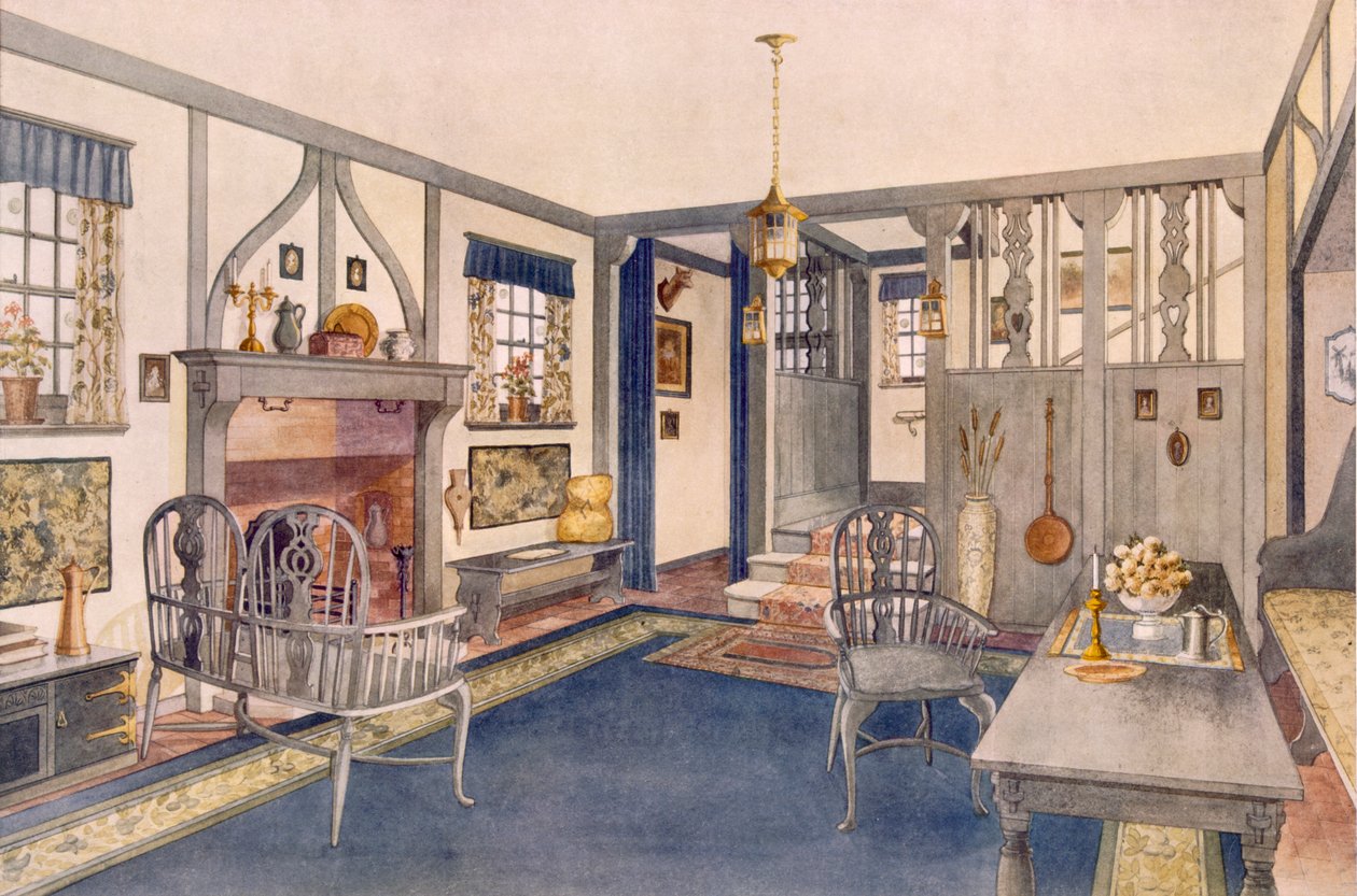 Elisabet-tyylinen eteinen tekijältä Richard Goulburn Lovell