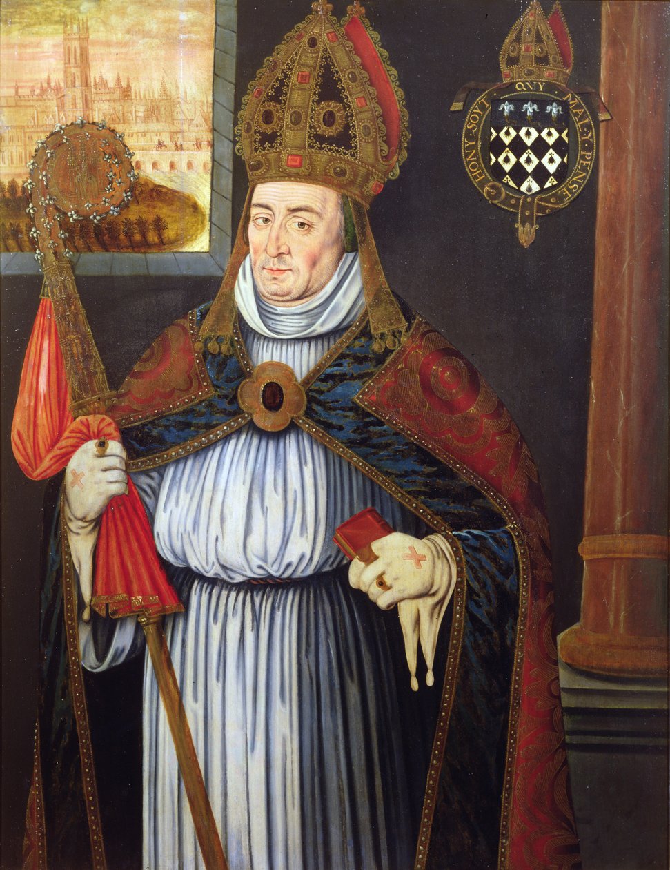 Muotokuva William of Waynfletesta tekijältä Richard Greenbury