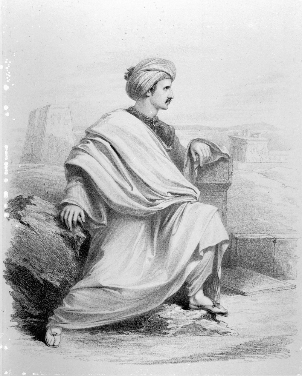 Edward William Lane "beduiiniarabina", 1828 tekijältä Richard James Lane