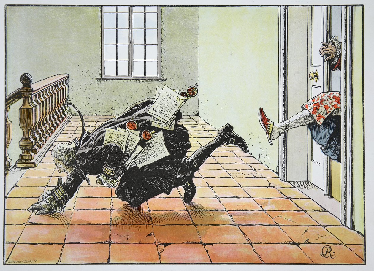Tohtori Aprill, keisarillisen kiellon kanssa, 14. lokakuuta 1757 tekijältä Richard Knoetel