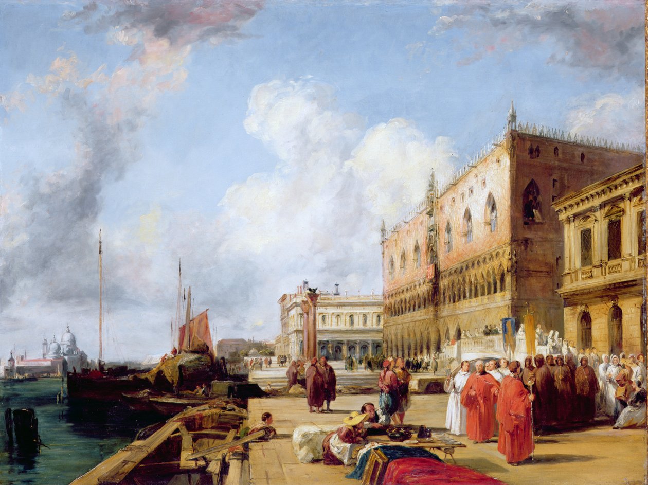 Dogen palatsi tekijältä Richard Parkes Bonington