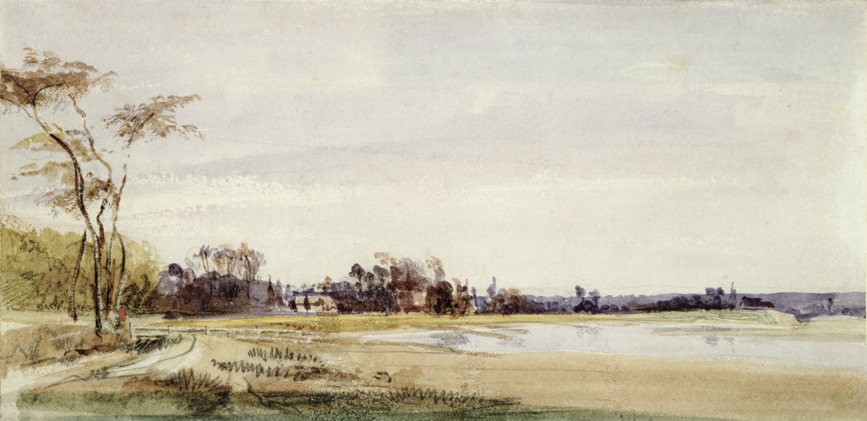 Trouvillen Les Salinieres, 1826 tekijältä Richard Parkes Bonington