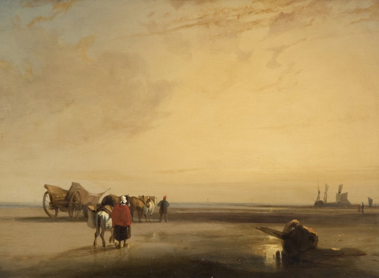 Normandy Sands tekijältä Richard Parkes Bonington