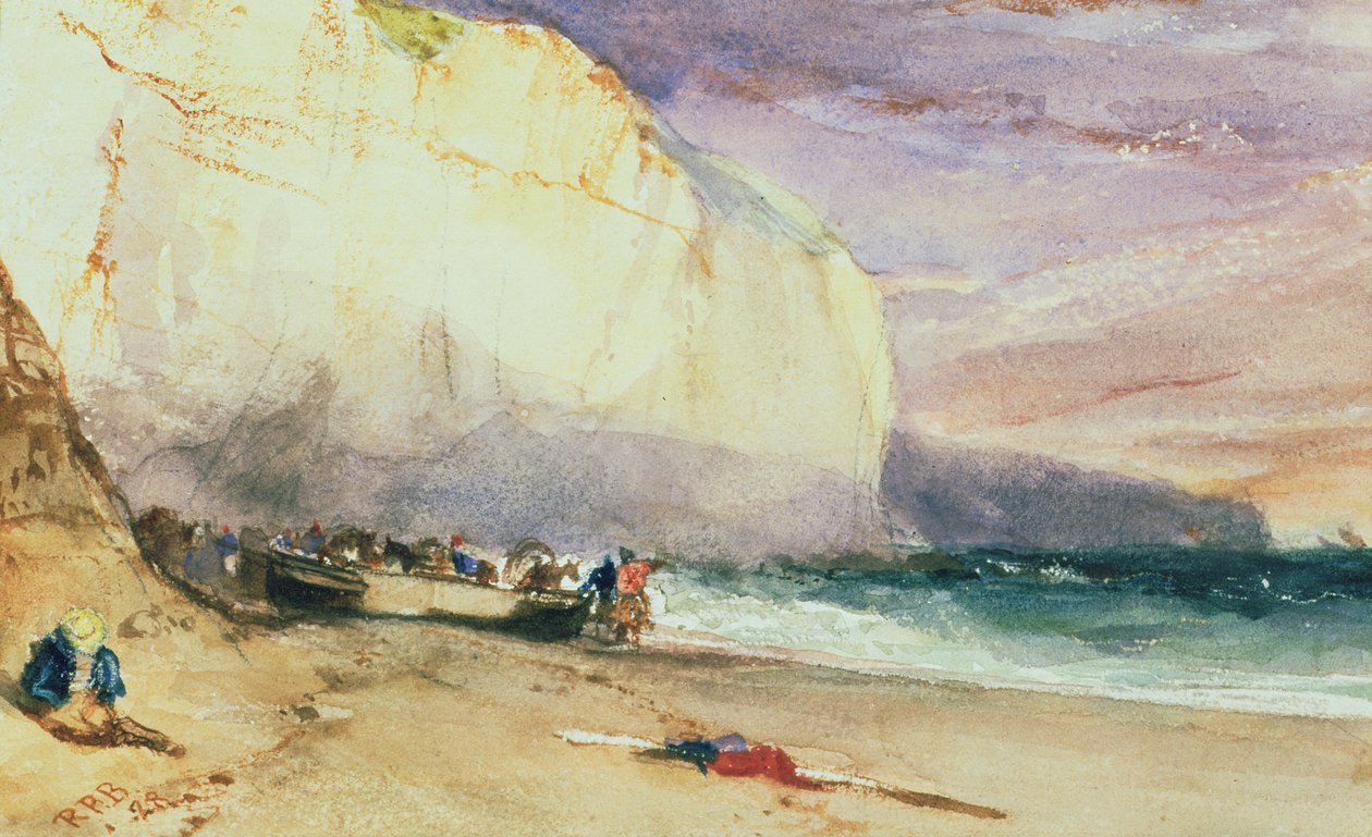 Alakallio, 1828 tekijältä Richard Parkes Bonington