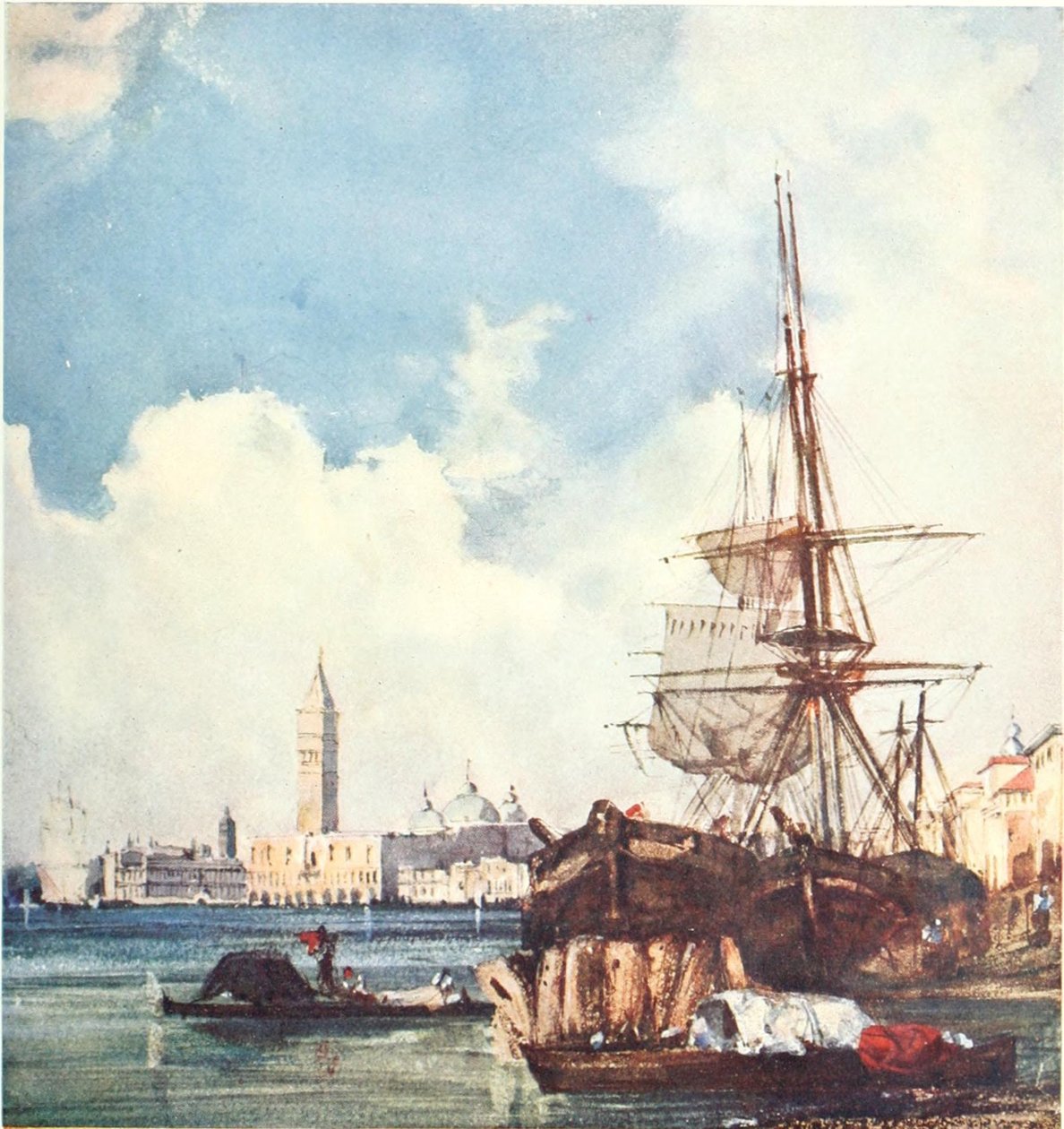 Vue de Venise tekijältä Richard Parkes Bonington