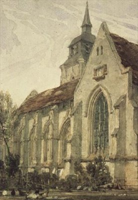 S. Gillesin kirkko, Abbeville tekijältä Richard Parkes Bonington