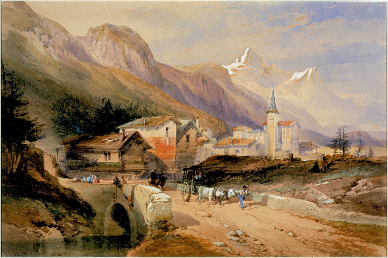 Alpine Village (vartalon väri) tekijältä Richard Principal Leitch