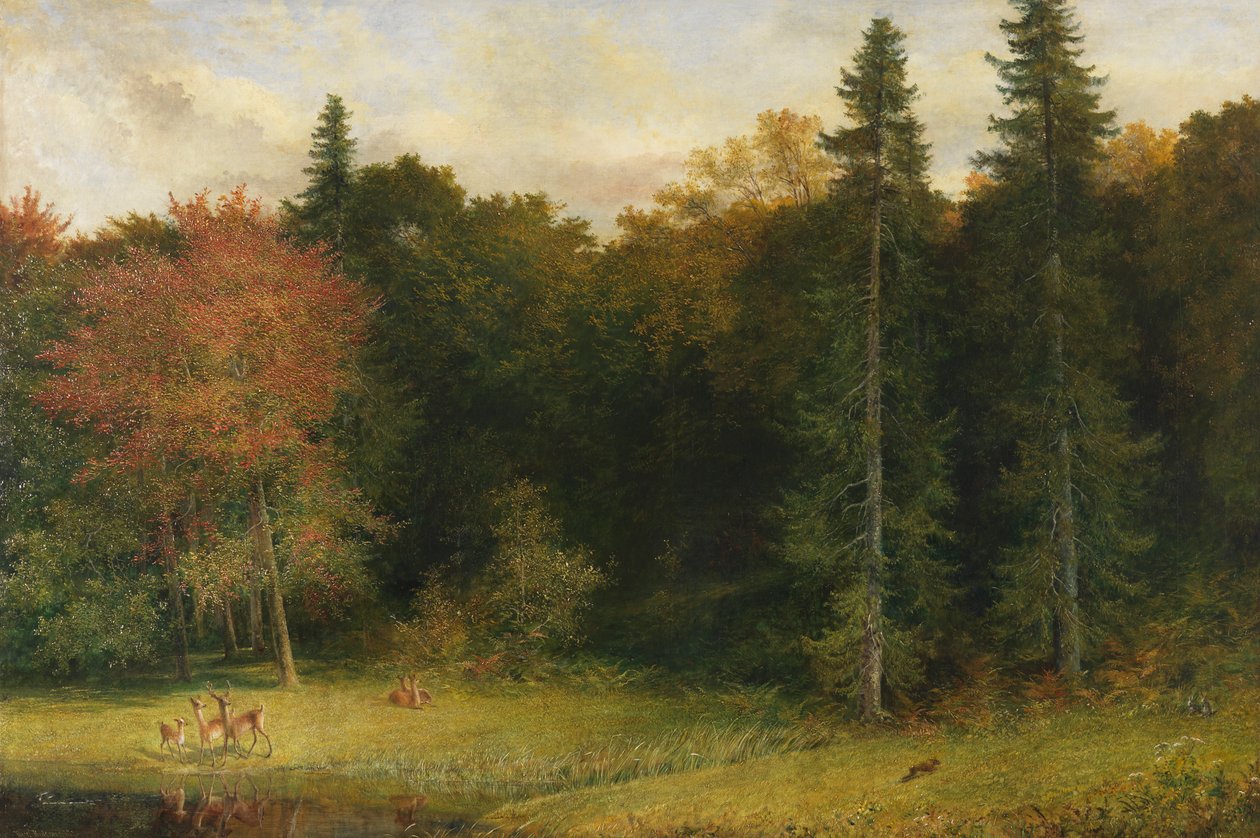 Hämmästyneet metsänhoitajat, 1874 tekijältä Richard Redgrave