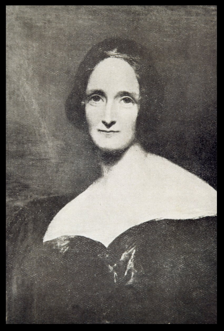 Mary Wollstonecraft Shelley (1797-1851) tekijältä Richard Rothwell