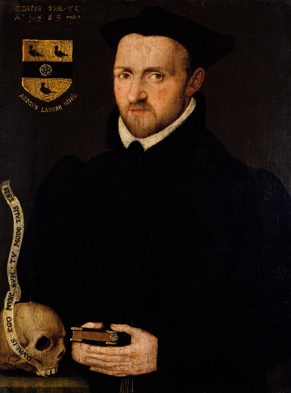 Ralph Lumleyn muotokuva, 1583 tekijältä Richard Stevens