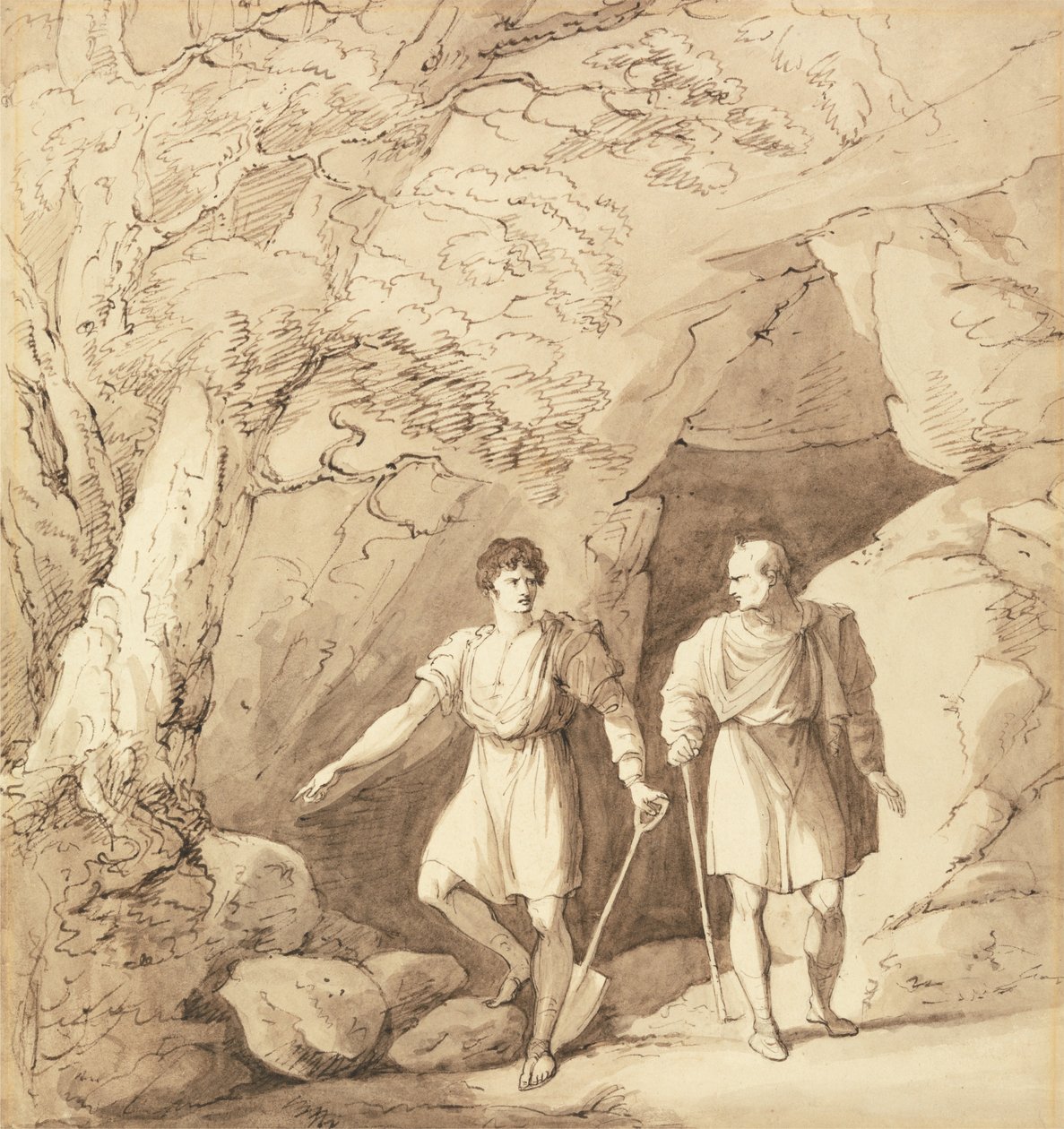 Alcibiades ja Timon tekijältä Richard Westall