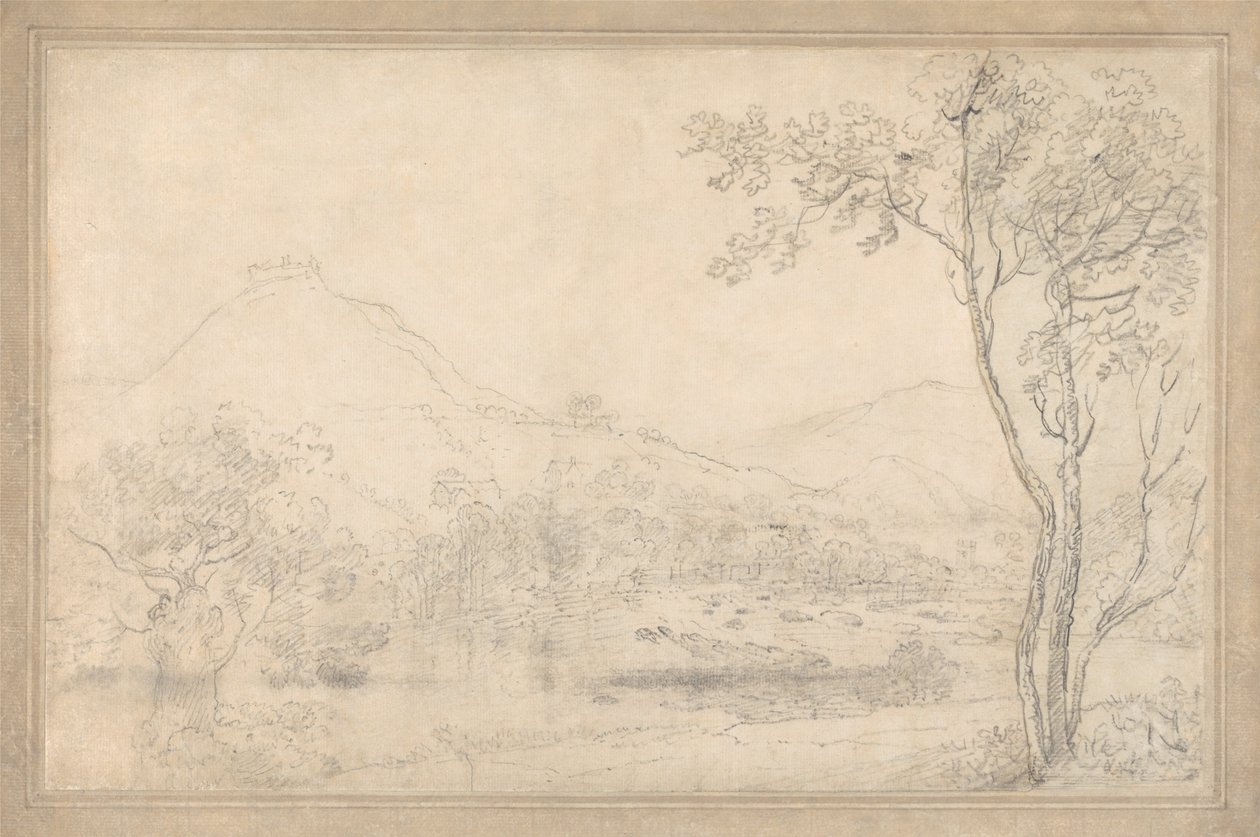 Castell Dinas Bran, Wales tekijältä Richard Wilson