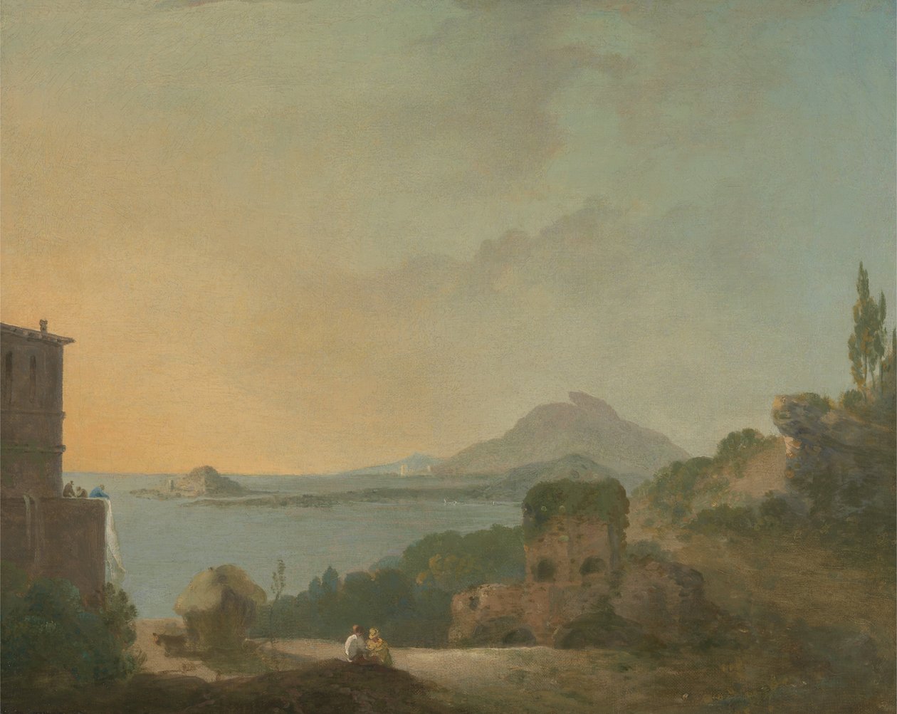 Ciceros Villa ja Pozzuoliinlahti tekijältä Richard Wilson