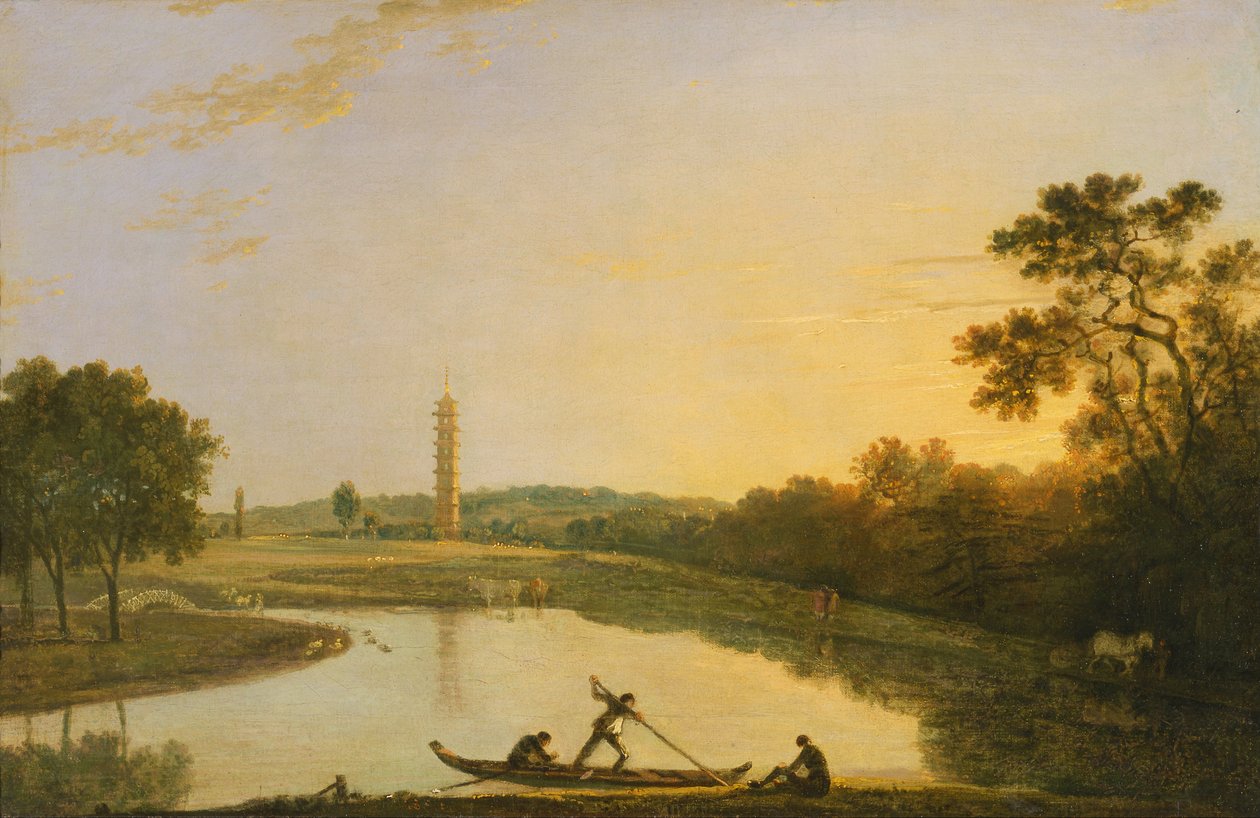 Kew Gardens- Pagodi ja silta tekijältä Richard Wilson