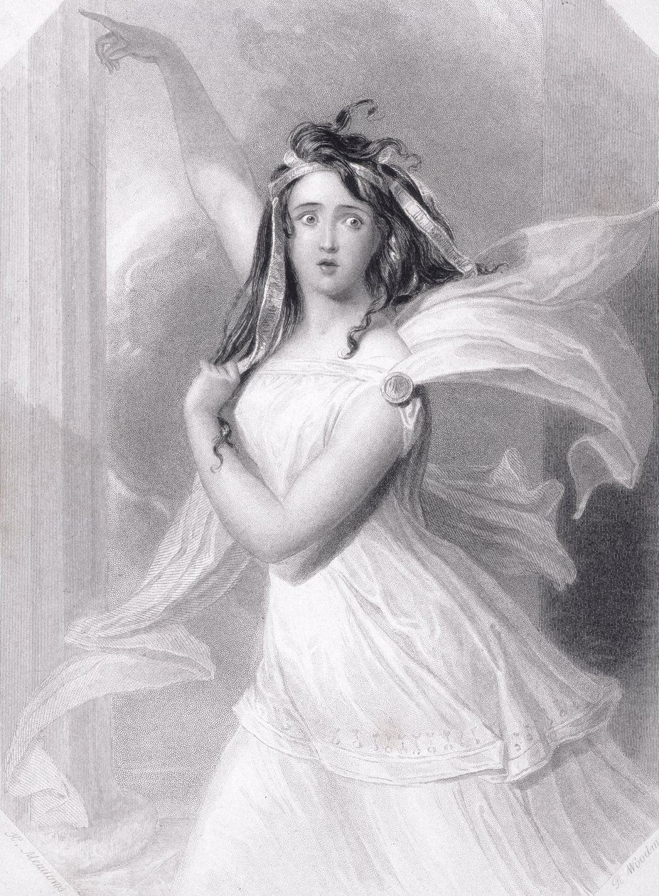 Cassandra, Priamin tytär, n. 1845 tekijältä Richard Woodman