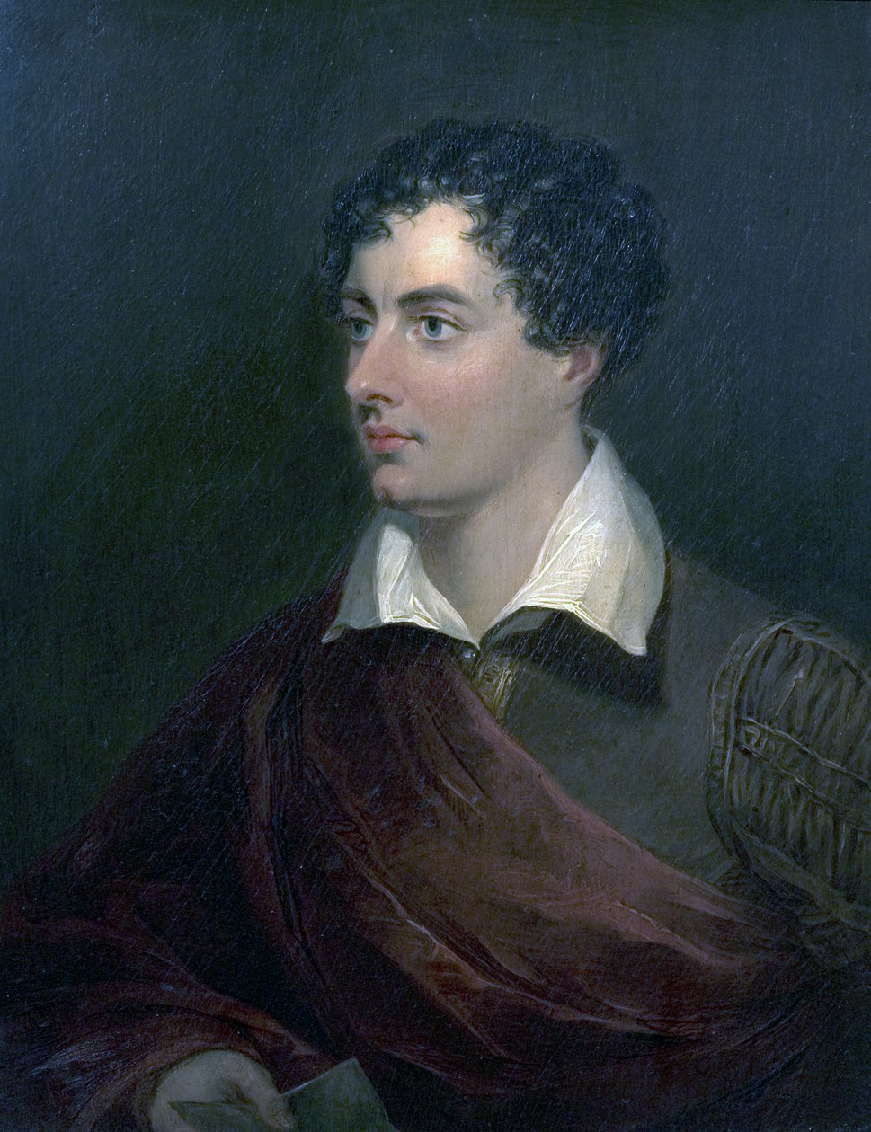6. Lordi Byron, noin 1825 tekijältä Richard attr. to Westall