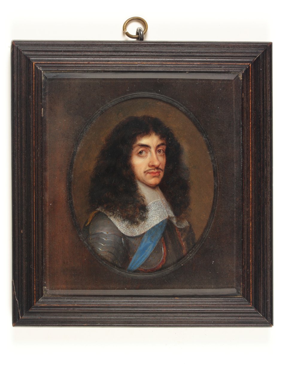 Kaarle II (akvarelli vellum) tekijältä Richard  Gibson