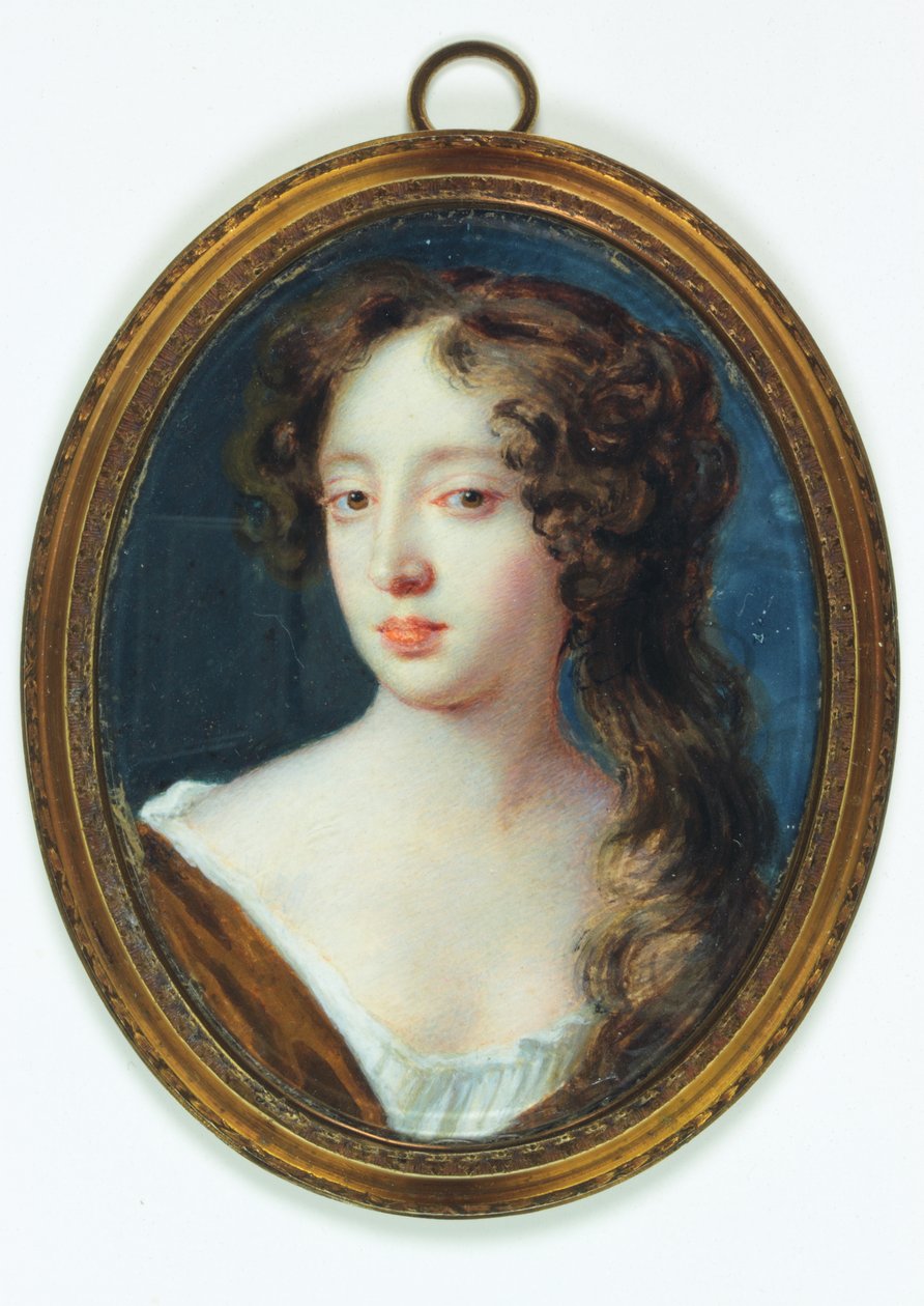 Lady Elizabeth Percy, Oglen kreivitär (akvarelli norsunluun) tekijältä Richard  Gibson