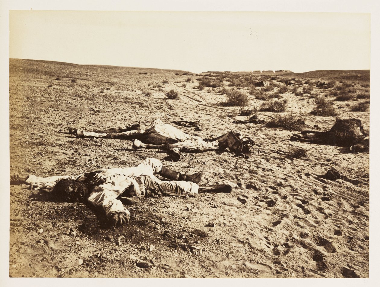 Kuollut sotilas Tel-el-Kebirissä, Egyptissä, 6. joulukuuta 1882 tekijältä John Pardon