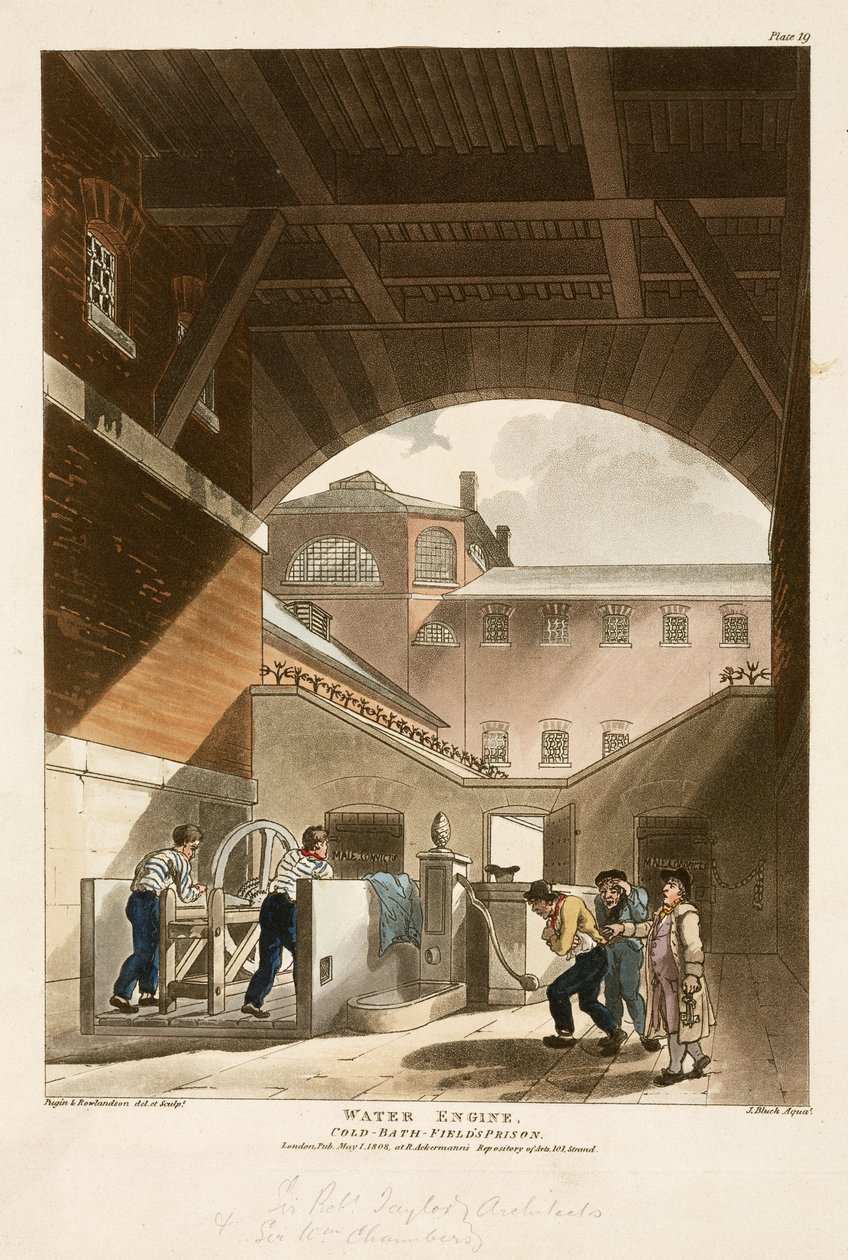 Vesimoottori, Coldbath Fields Prison tekijältä John Pardon