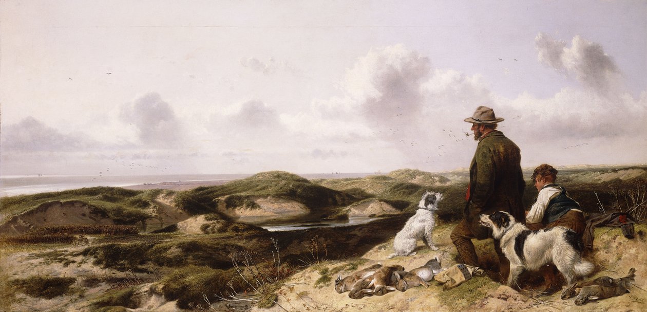 Lytham Sandhills, 1864 tekijältä Richard Ansdell