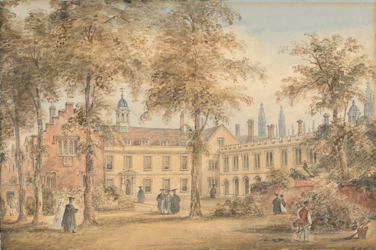 Trinity Hall Gardenista, Cambridge tekijältä Richard Banks Harraden