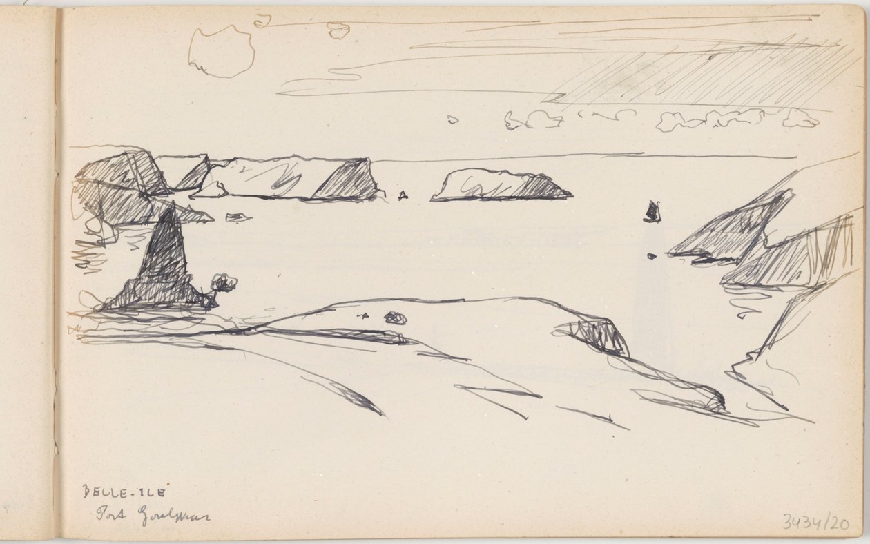 Belle-Île-en-Mer, Port Goulphar tekijältä Richard Baseleer