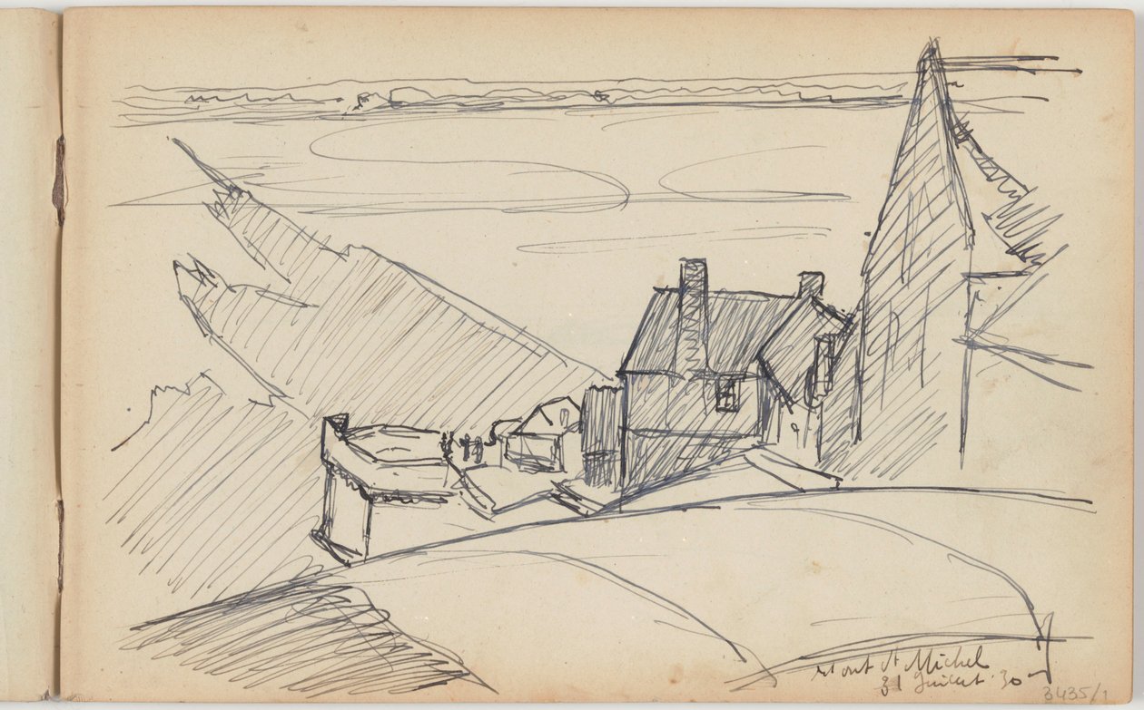 Mont-Saint-Michel tekijältä Richard Baseleer