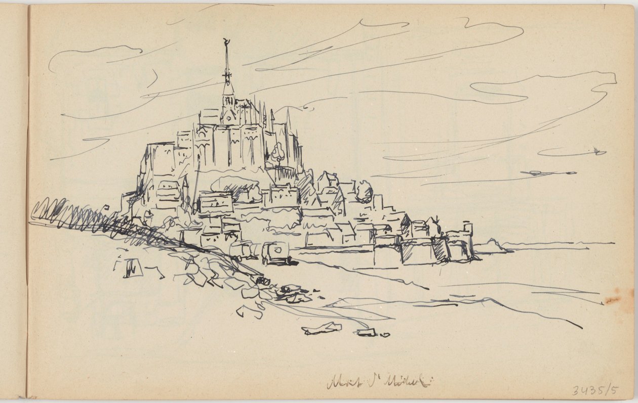 Mont-Saint-Michel tekijältä Richard Baseleer