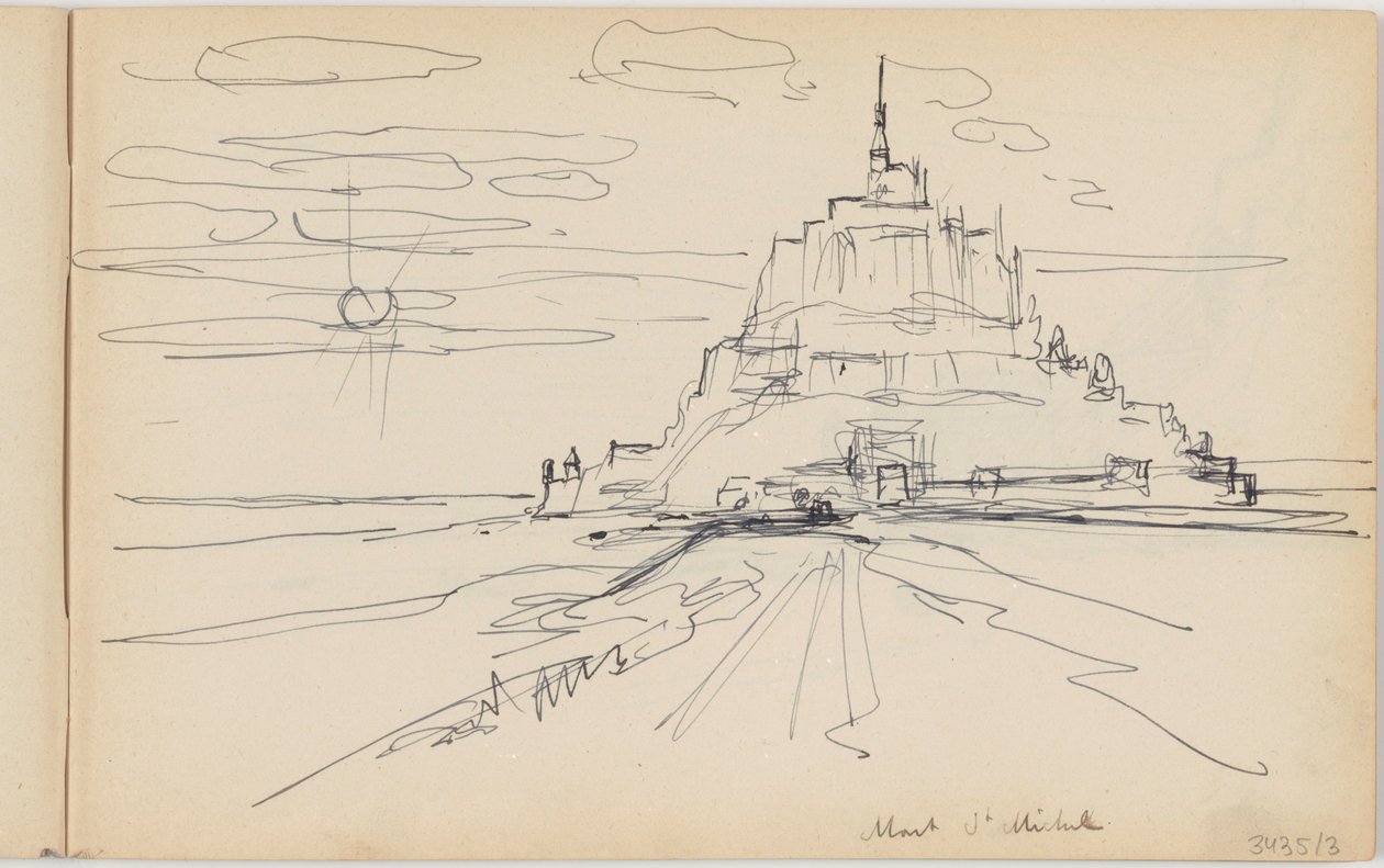 Mont-Saint-Michel tekijältä Richard Baseleer
