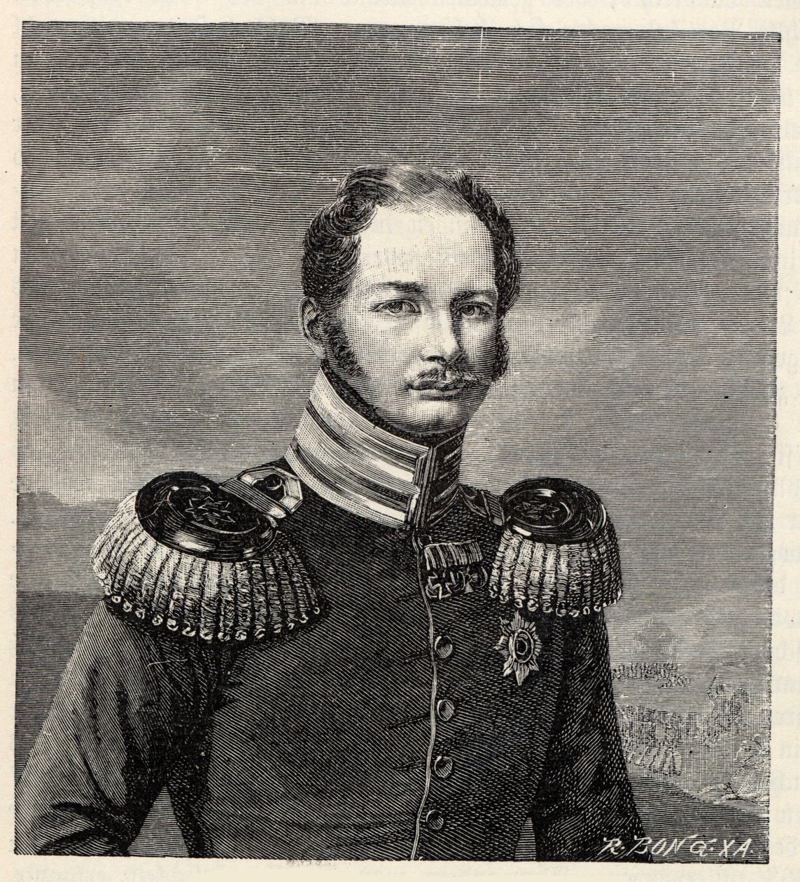 Preussin prinssi William 1797-1888, 1835. tekijältä Richard Bong
