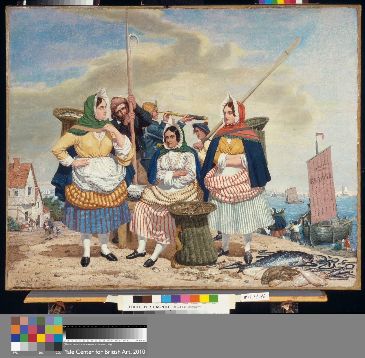 Kalatori meren rannalla tekijältä Richard Dadd
