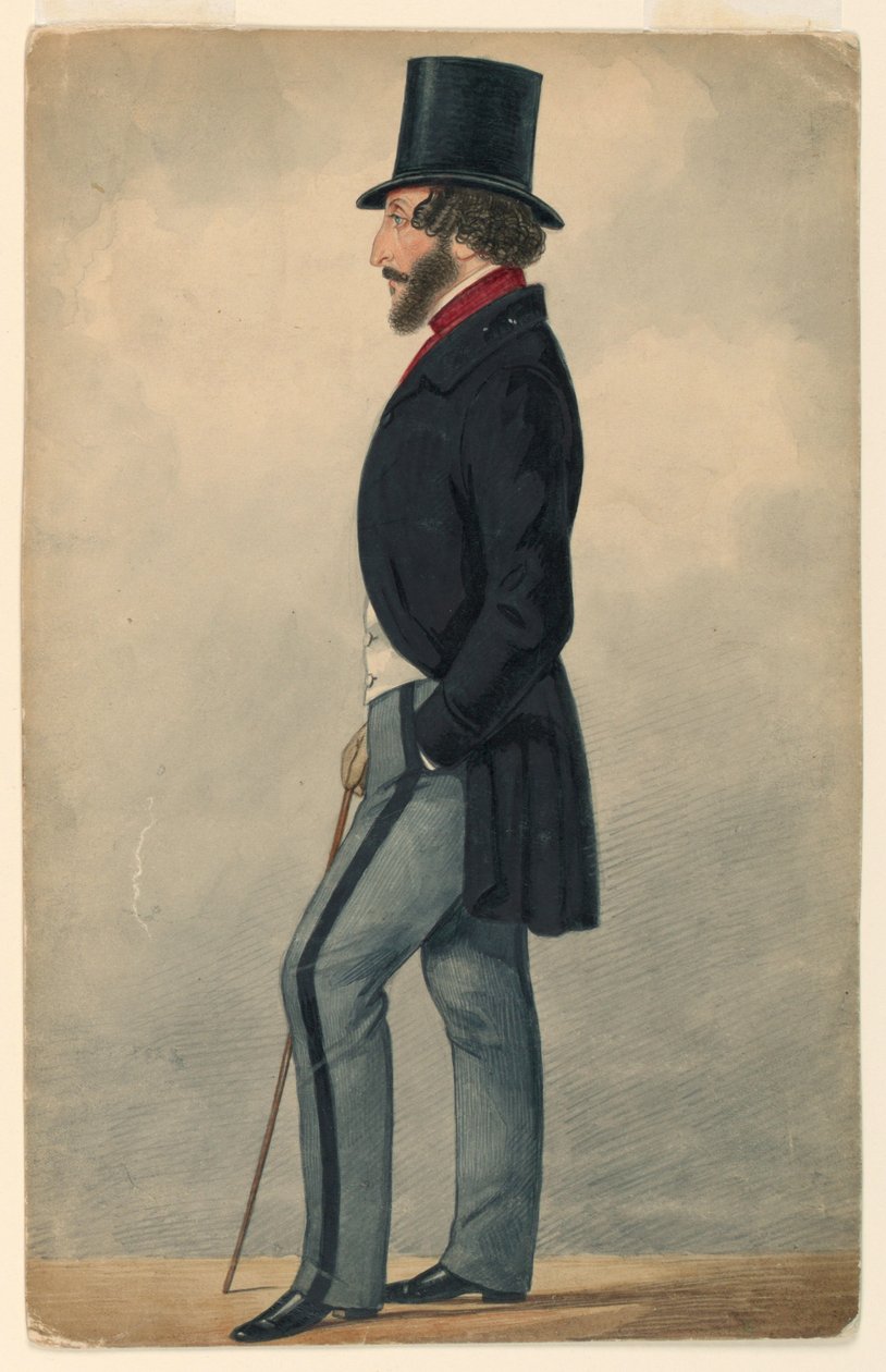 Lord Beauclerkin muotokuva tekijältä Richard Dighton
