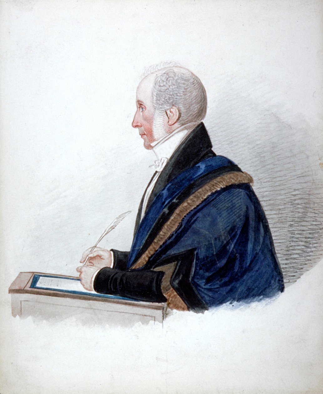 "Samuel Wilson, Lord Mayor 1838", 1800-luku tekijältä Richard Dighton