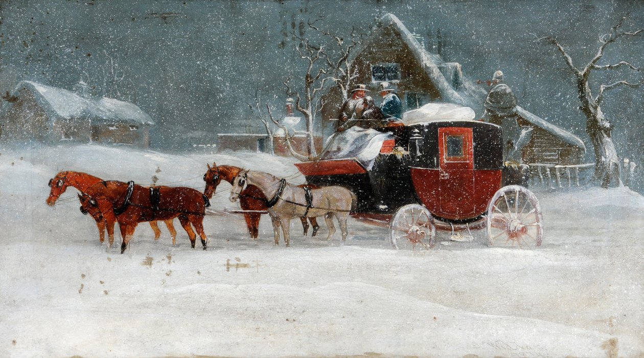 Valmentaja talvimyrskyssä II tekijältä Richard Dodd Widdas