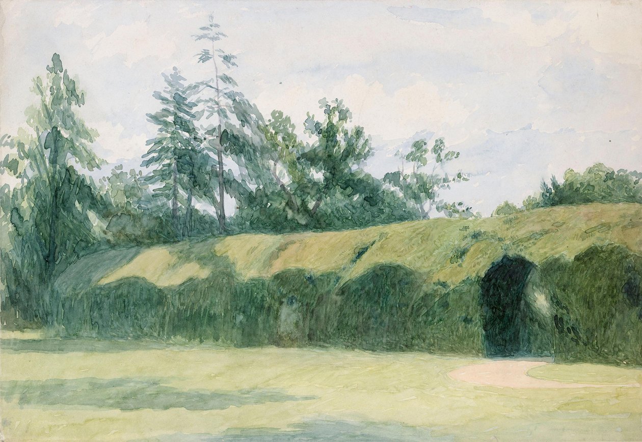 Headfort Housen marjakuusiparterri, Meathin kreivikunta tekijältä Richard Doyle