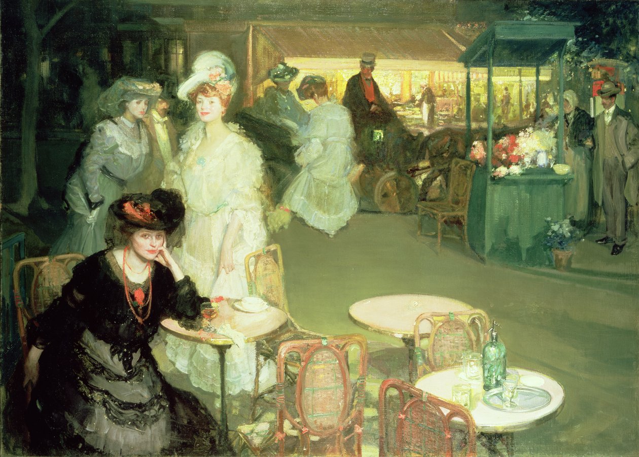 Cocktail Hour tai Cafe de Nuit tekijältä Richard Emil Miller
