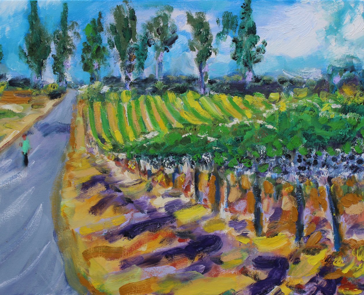 Kävely Wine Countyssa, Napassa, 2017 tekijältä Richard Fox
