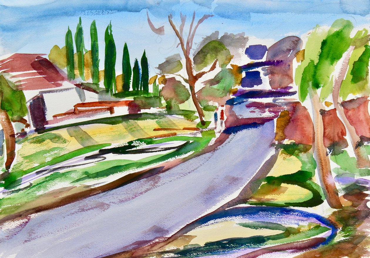 Back Road varjoilla, 2017 tekijältä Richard Fox