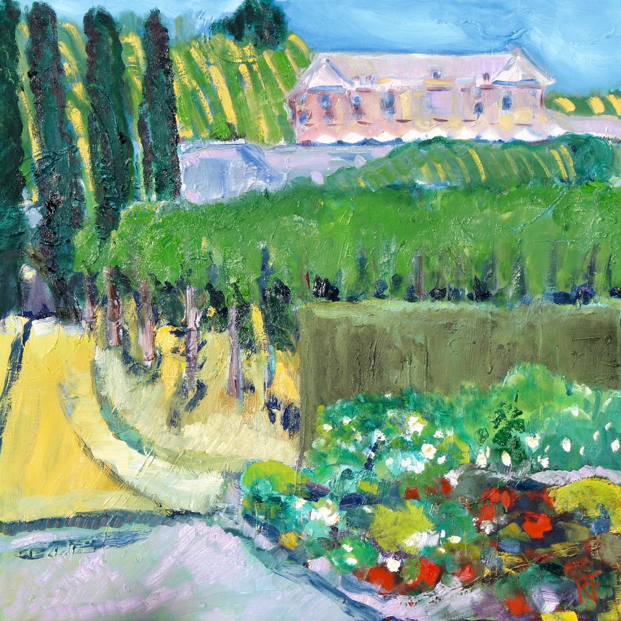 Chateau on the Hill, 2019 tekijältä Richard Fox