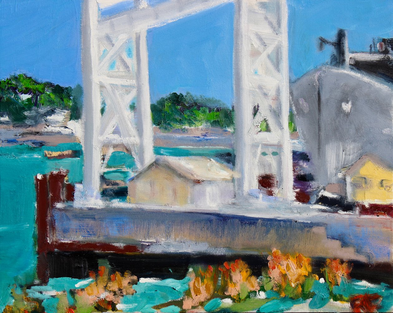 Gantry, Mare Island, 2020 tekijältä Richard Fox
