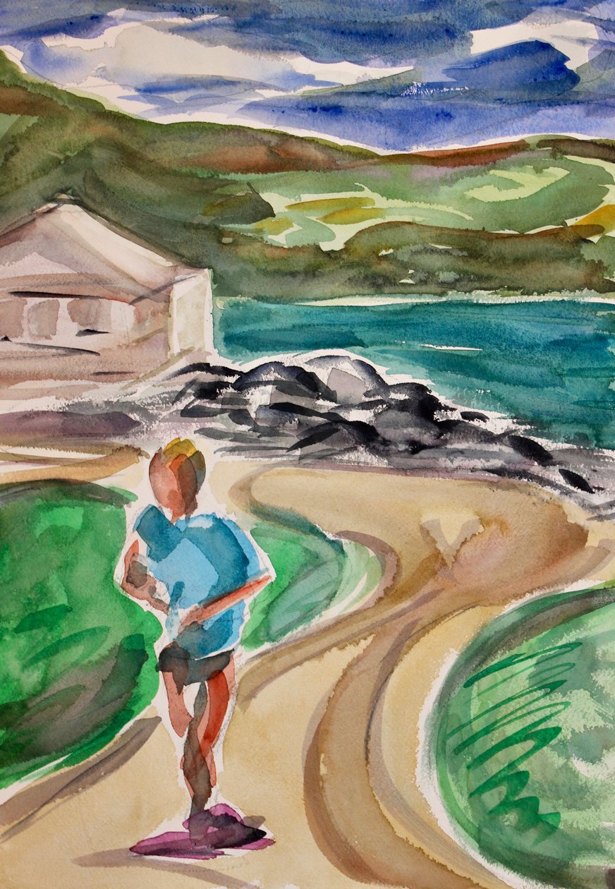 Jogger, Tiburon, 2017 tekijältä Richard Fox