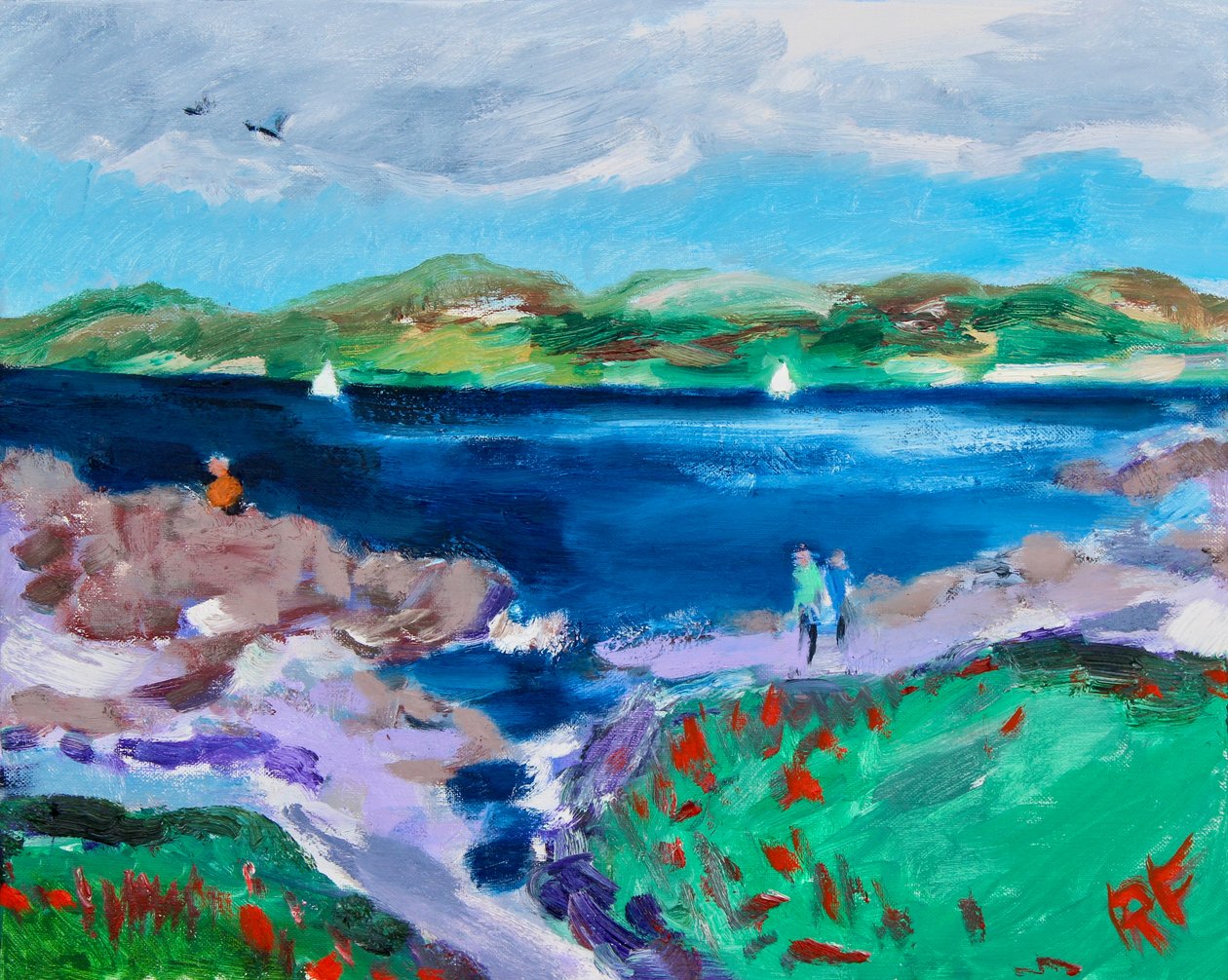 Myöhäinen iltapäivä, Monterey, 2017 tekijältä Richard Fox