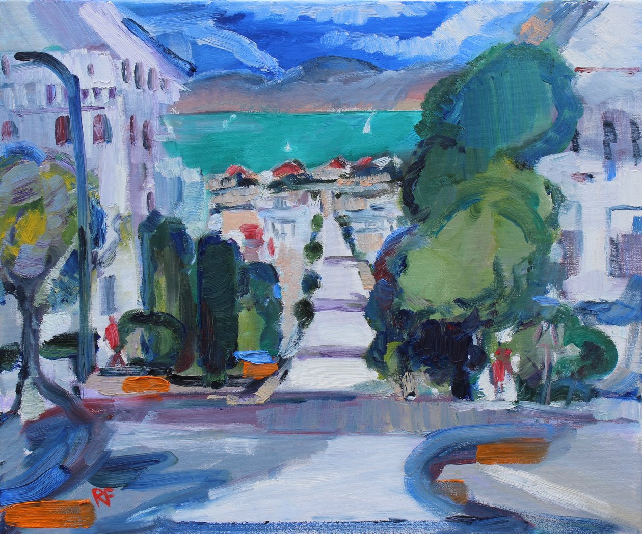 Pacific Heights to the Bay, 2019 tekijältä Richard Fox