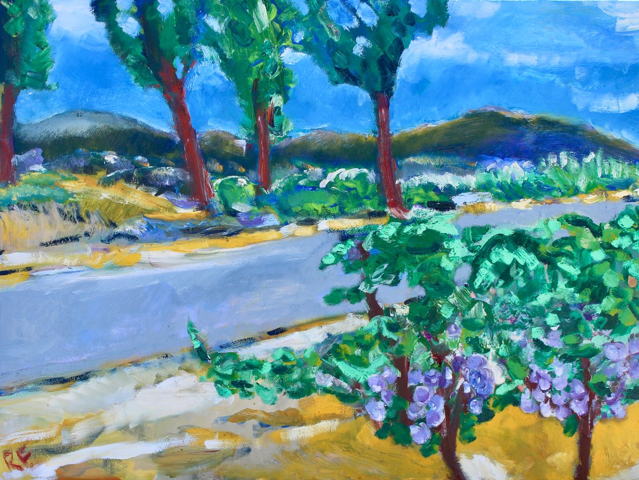 Roadside Vineyard, Napa, 2017 tekijältä Richard Fox
