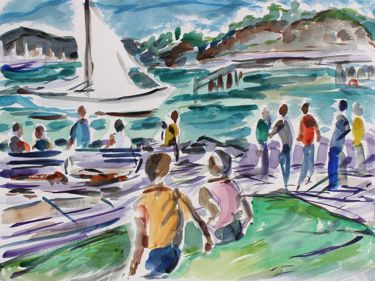 Tiburon Promenade, 2017 tekijältä Richard Fox