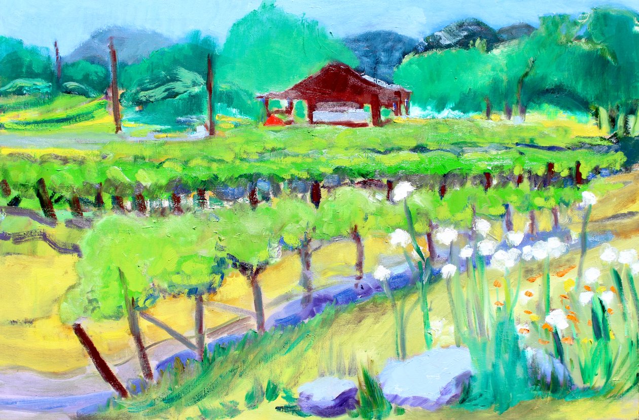 Viinitarha Zinfandel Lane -kadulla, Napa, 2019 tekijältä Richard Fox