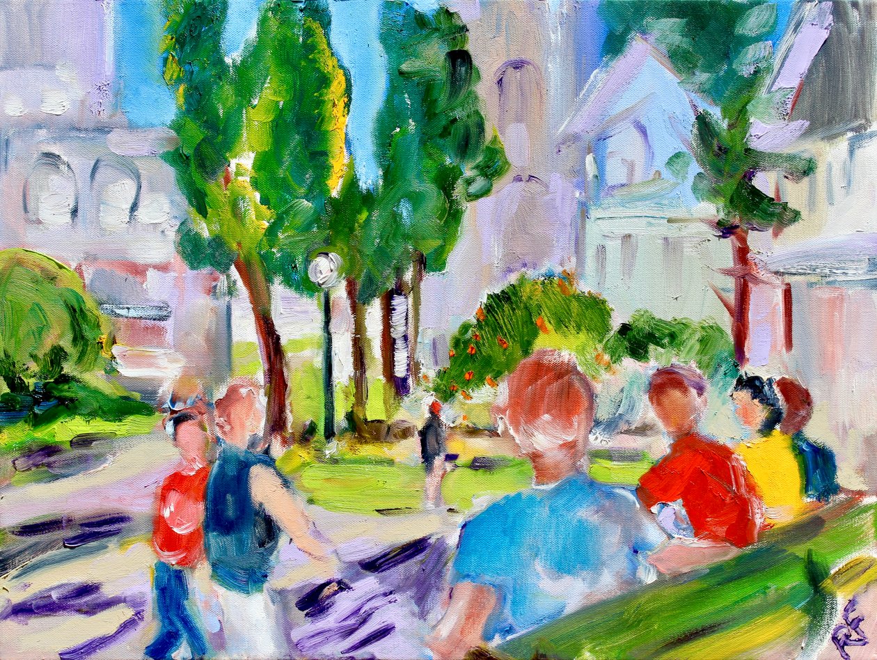 Washington Square Park, San Francisco, 2018 tekijältä Richard Fox