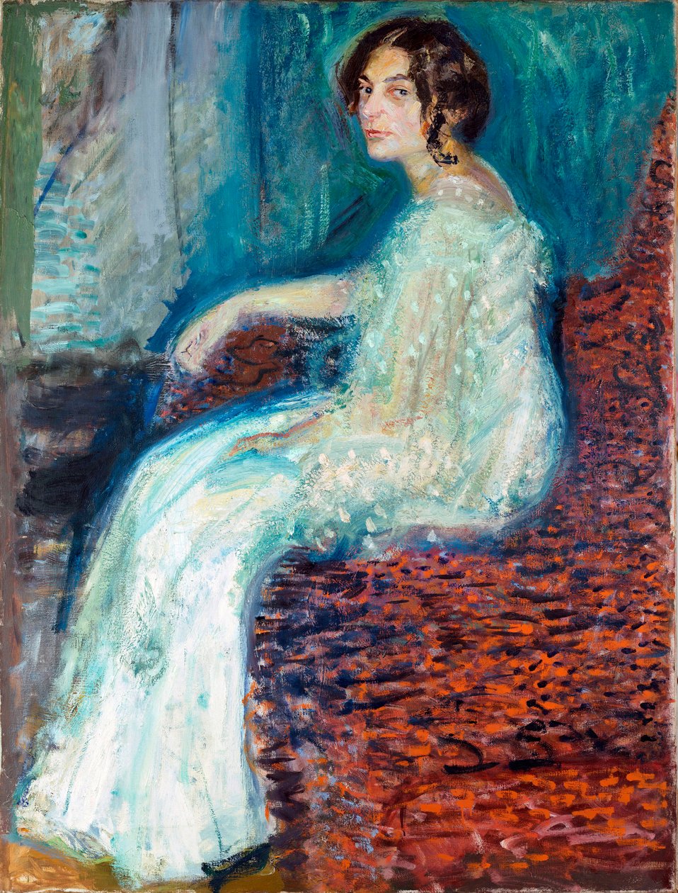Henryka Cohnin muotokuva – Richard Gerstlin (1883-1908) maalaus tekijältä Richard Gerstl
