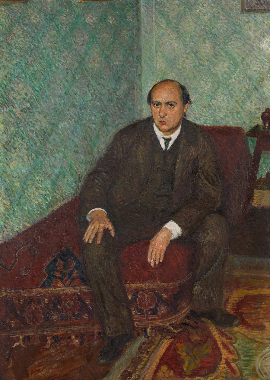 Muotokuva Arnold Schoenbergistä, n. 1907 tekijältä Richard Gerstl